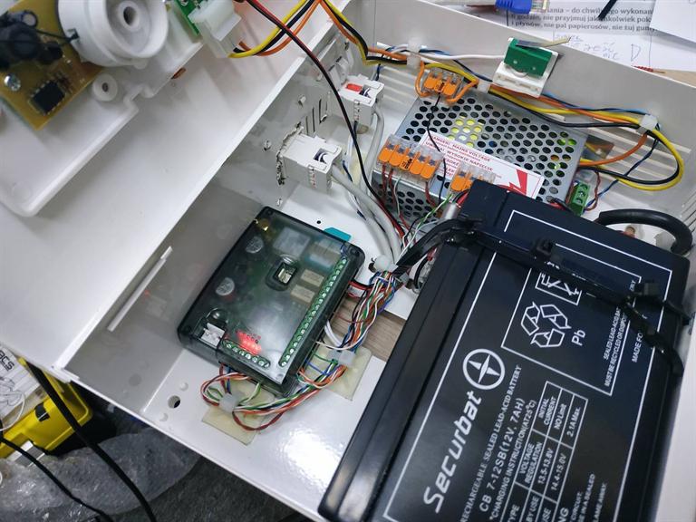 Anonimizowane zdjęcie z realizacji systemu alarmowego lub monitoringu numer 3