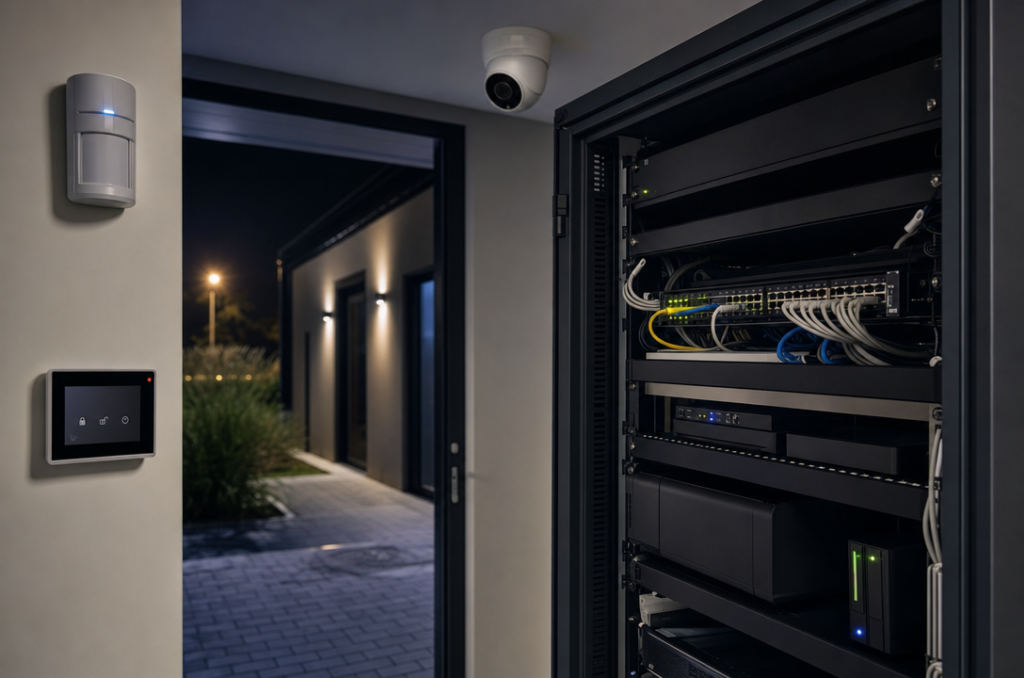 System zabezpieczeu0144 - VLAN, VPN, PoE, UPS u2013 su0142ownik wu0142au015bciciela firmy zamawiaju0105cego monitoring