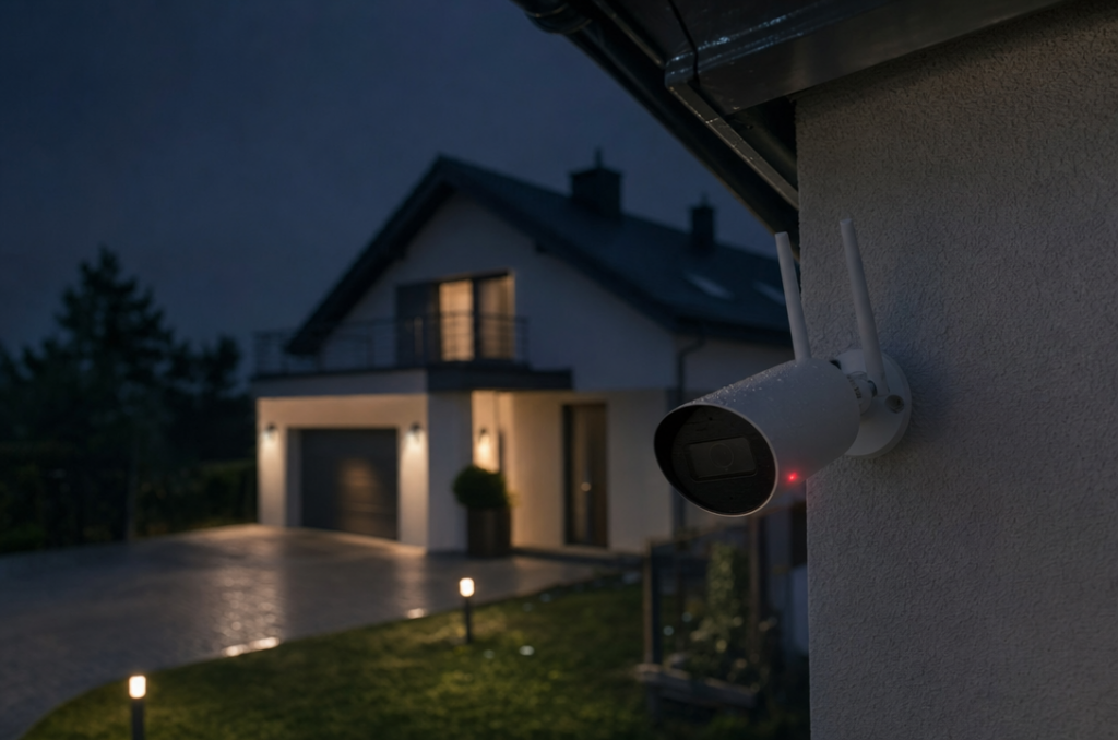 System zabezpieczeu0144 - Bu0142u0105d 1: Kamery Wi-Fi jako fundament systemu