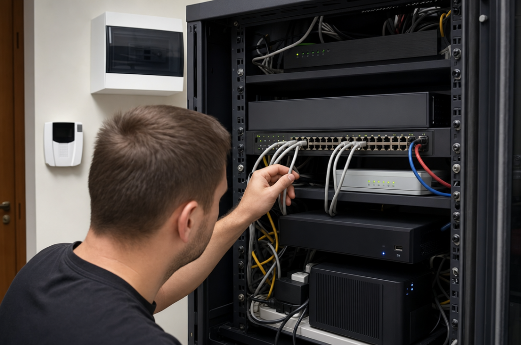 System zabezpieczeu0144 - Bu0142u0105d 7: Brak stabilnej sieci LAN jako fundamentu systemu