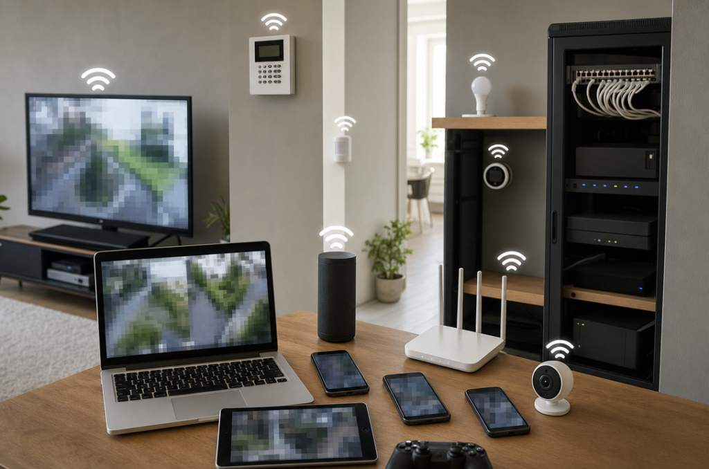 System zabezpieczeu0144 - Sieu0107 Wi-Fi w domu a monitoring: co naprawdu0119 obciu0105u017ca router?