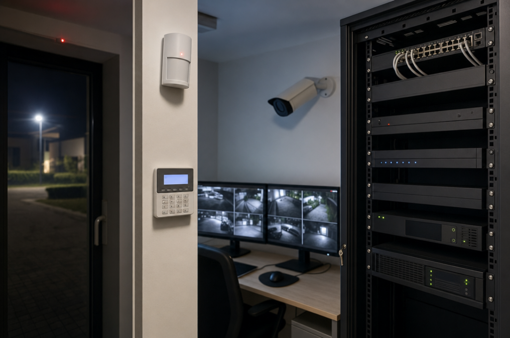 System zabezpieczeu0144 - Integracja alarmu z monitoringiem: dlaczego to ma sens w mau0142ej firmie?