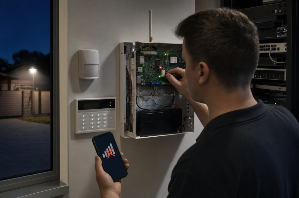 System zabezpieczeu0144 - Typowe bu0142u0119dy przy karcie SIM w alarmie
