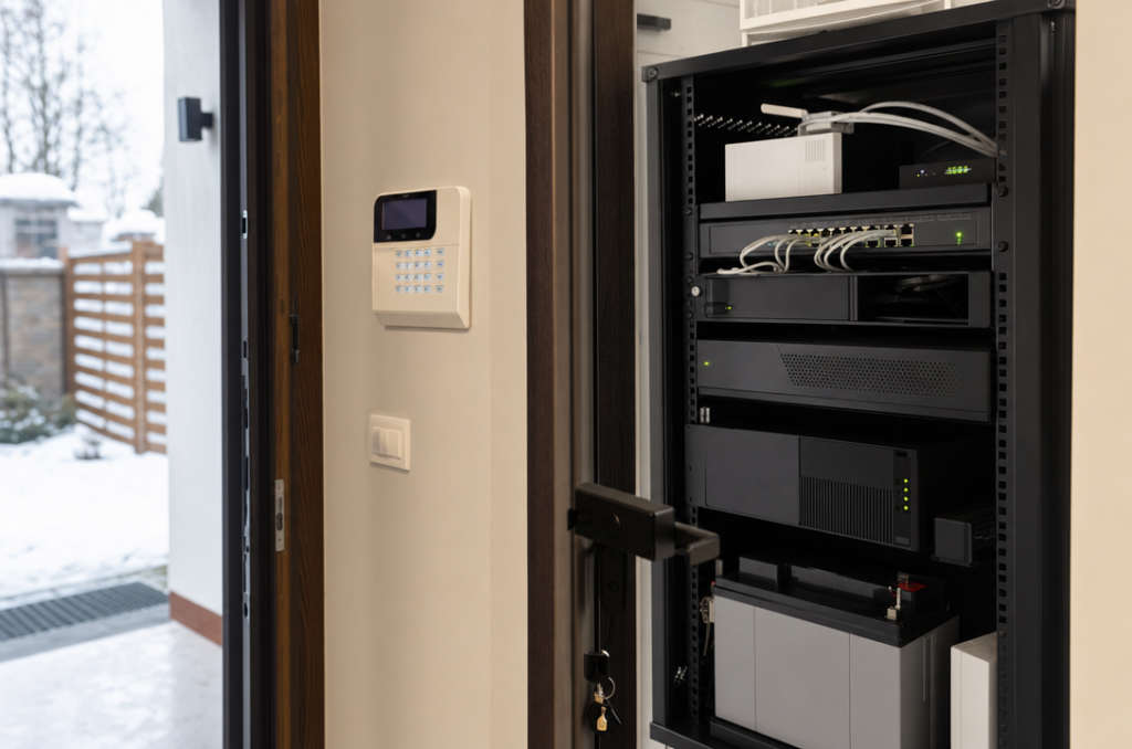 System zabezpieczeu0144 - Jak centrala alarmowa Satel Integra obsu0142uguje kontrolu0119 weju015bcia