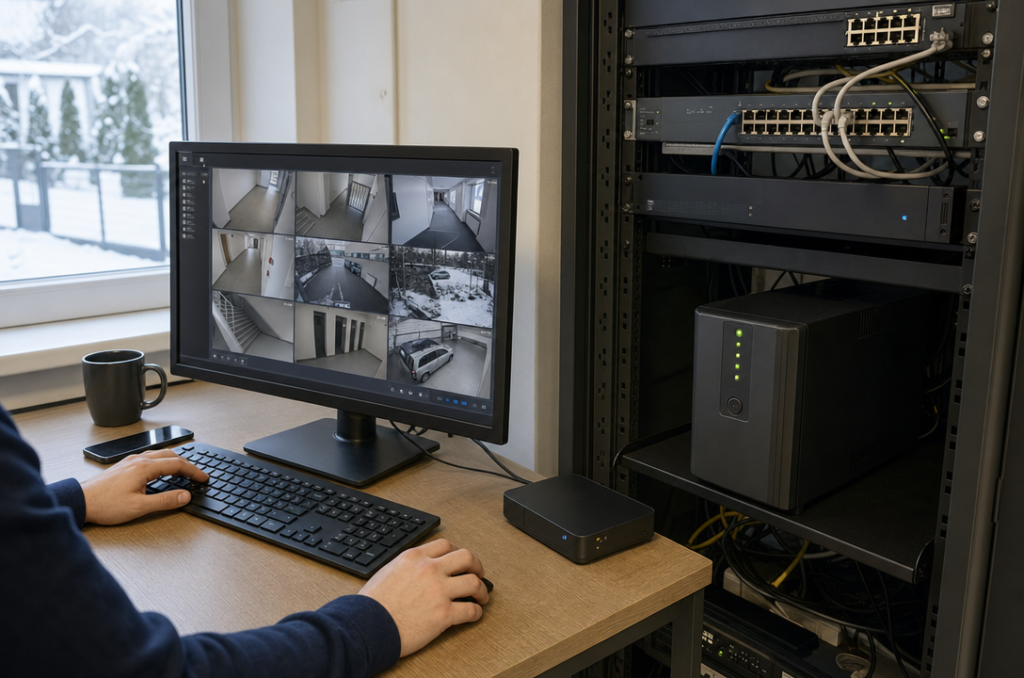 System zabezpieczeu0144 - 5. Monitorowanie stanu UPS.